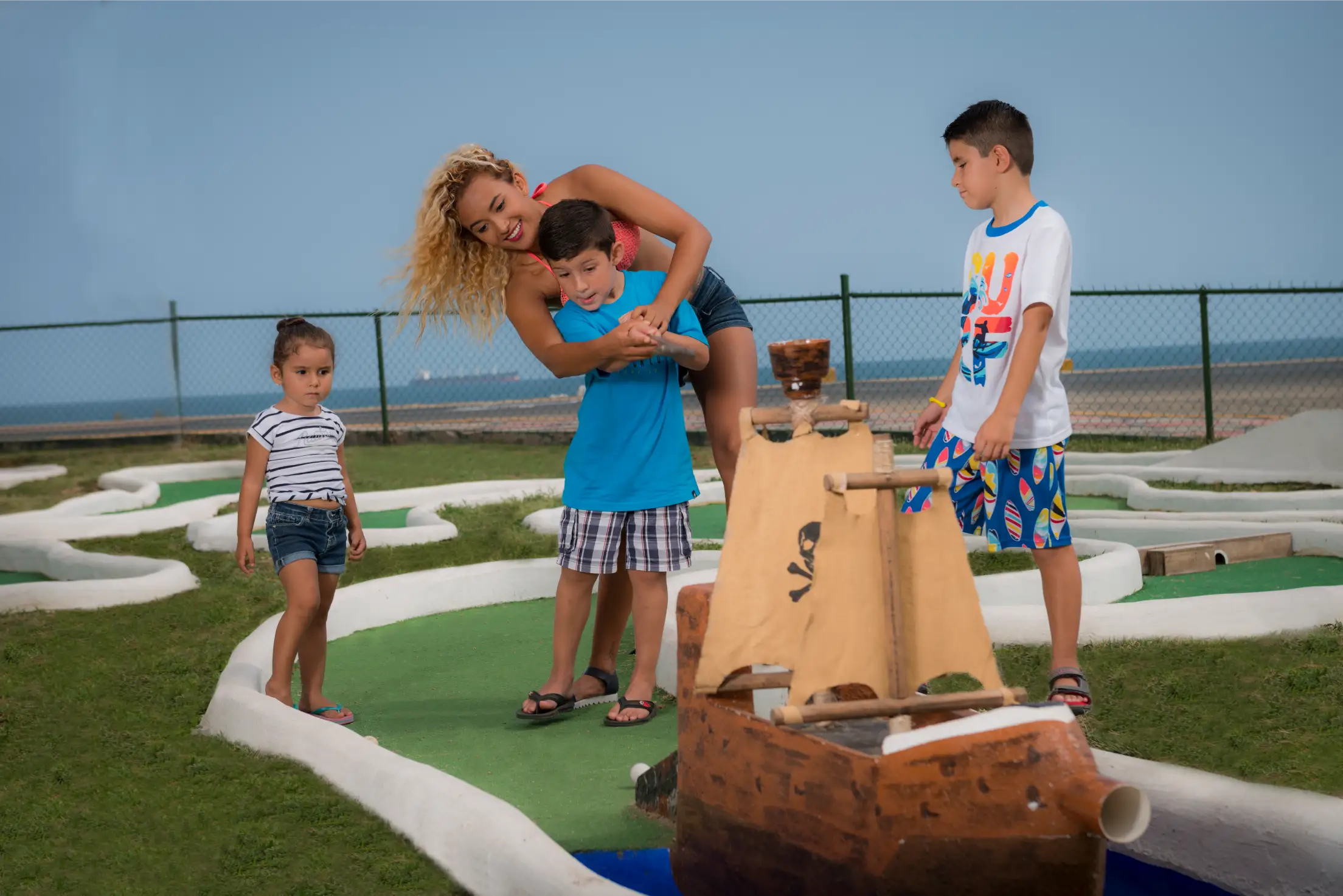 Minigolf course