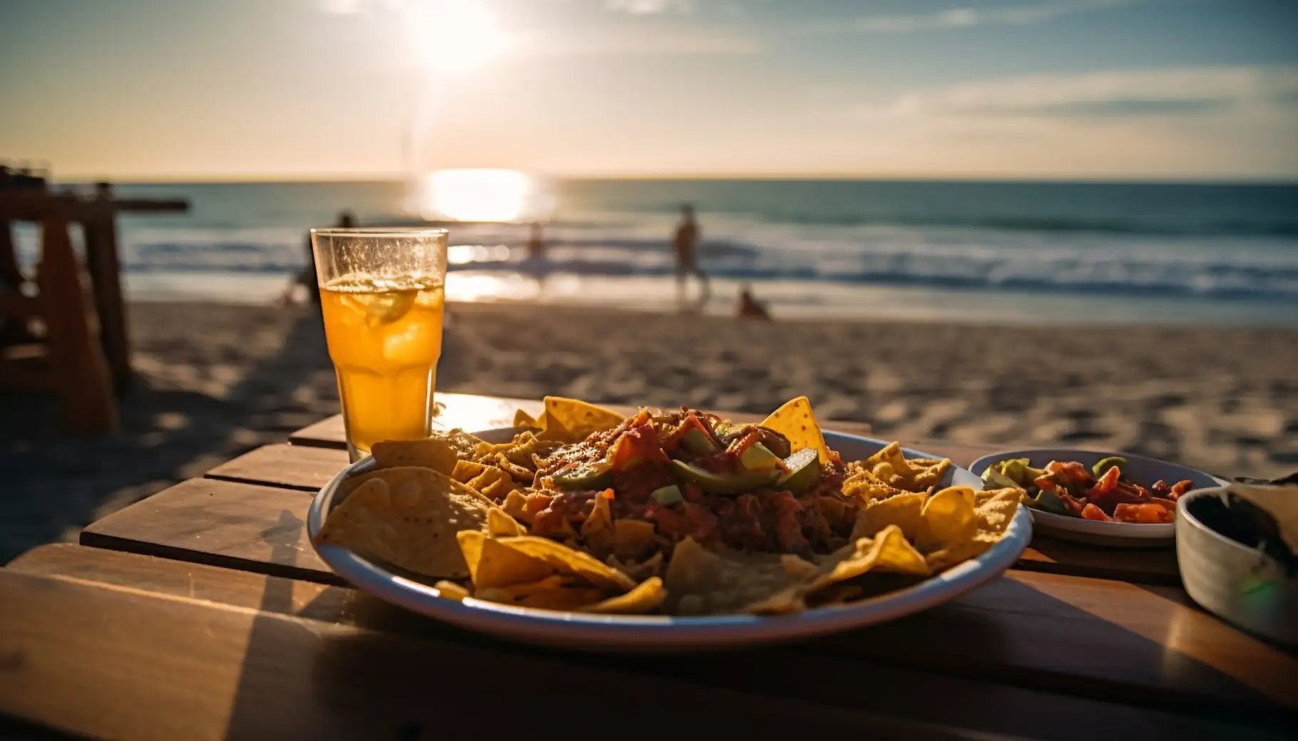 Beachside snacks